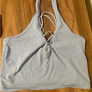 Express Sky Blue Top
